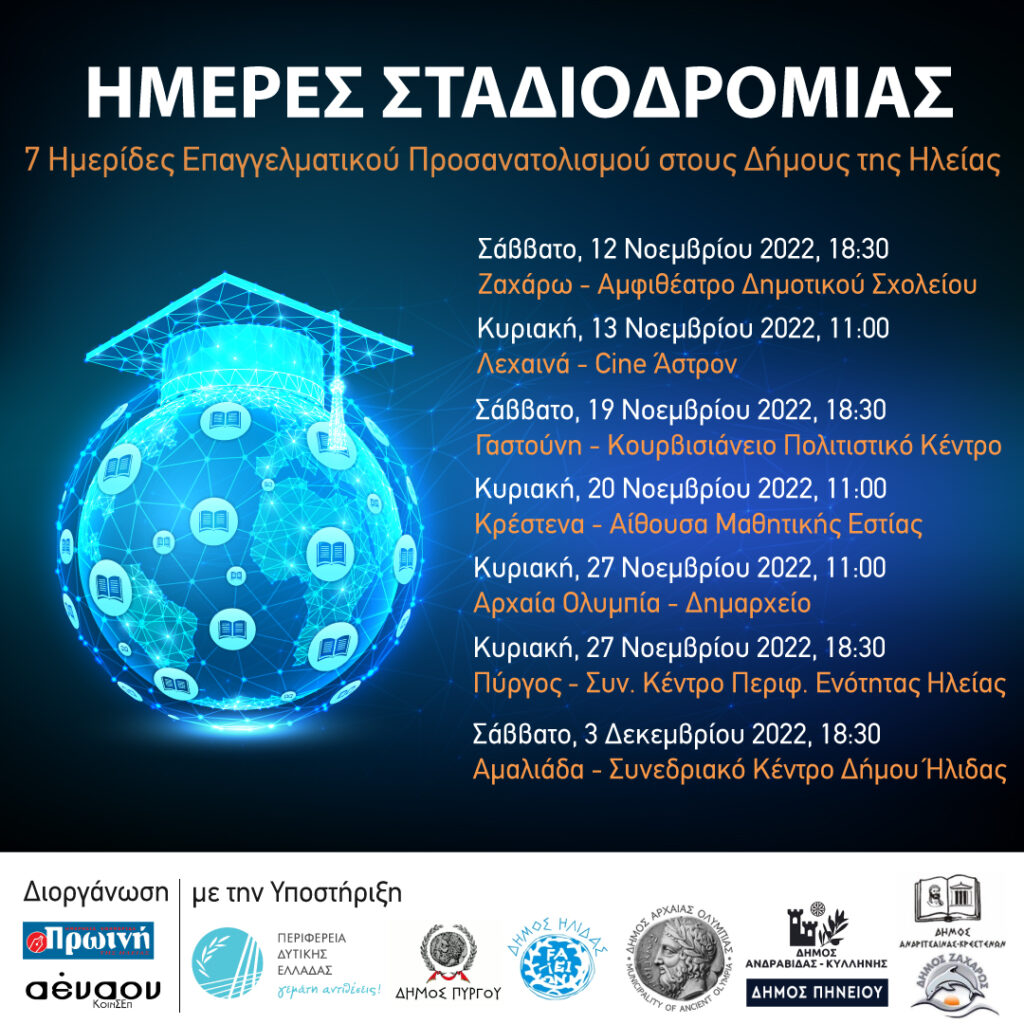 Ημέρες Σταδιοδρομίας. Ομιλητής – Σπύρος Ζαφειρόπουλος